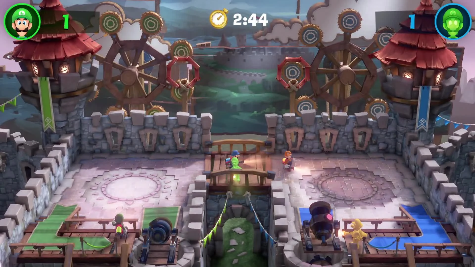 Первый взгляд на мультиплеерный режим в Luigi's Mansion 3