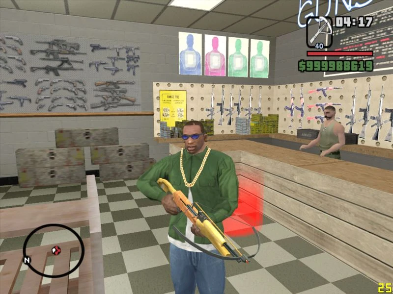 Grand Theft Auto: San Andreas "Модель арбалета"