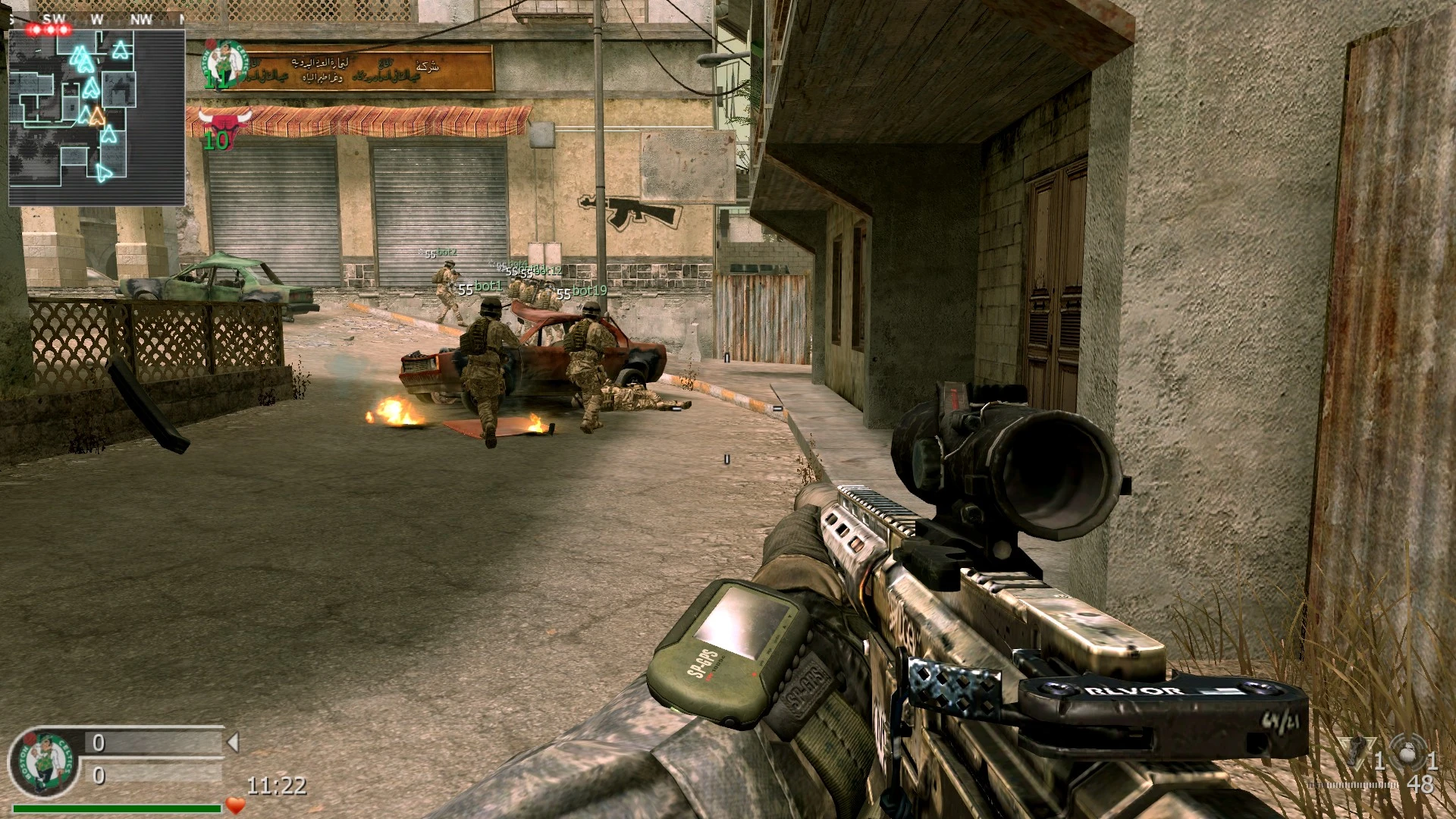 Call of Duty 4: Modern Warfare "Модель GHOSTS HONEYBADGER"