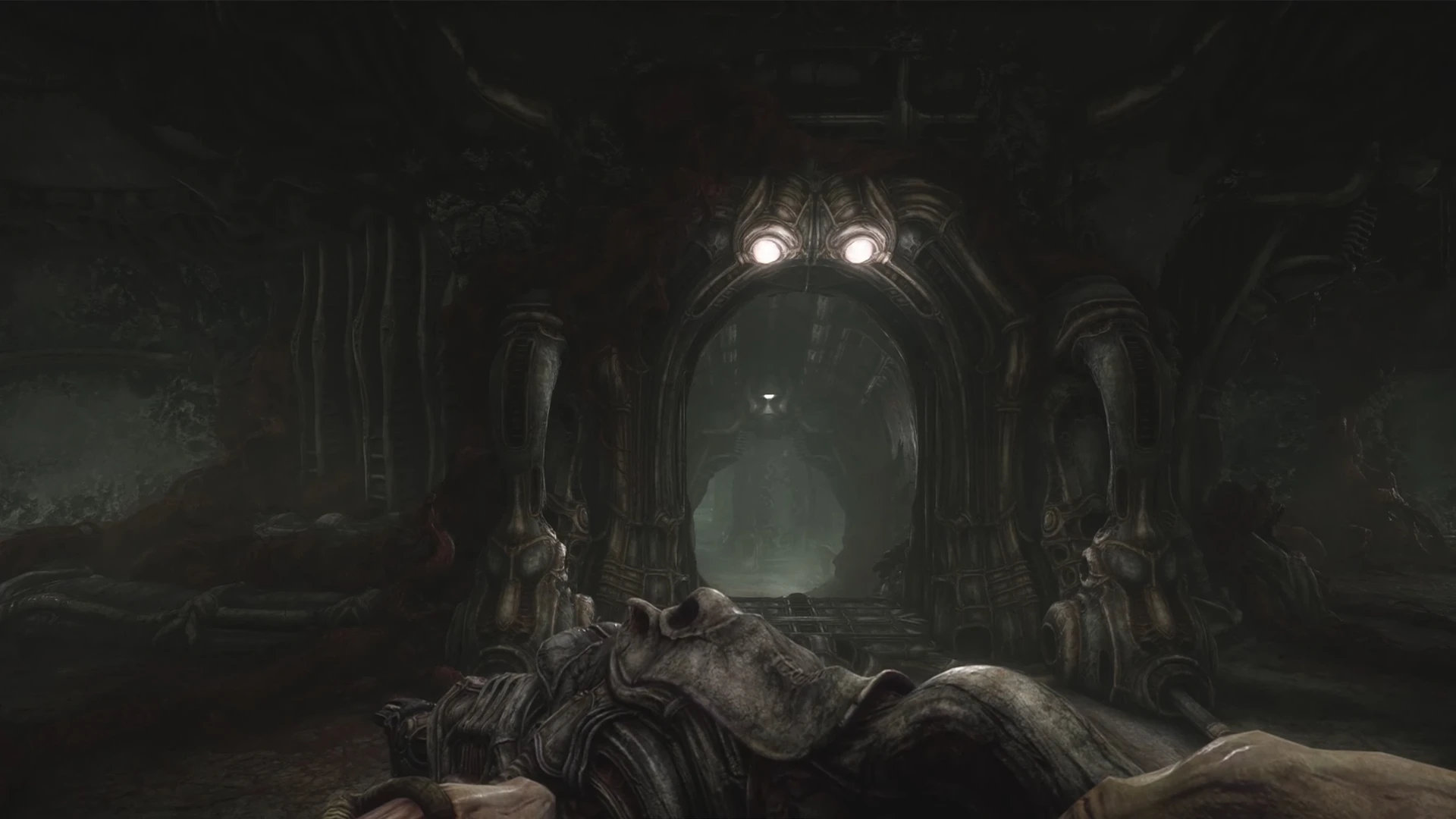 Прохождение Scorn и решение всех головоломок. Акт 3