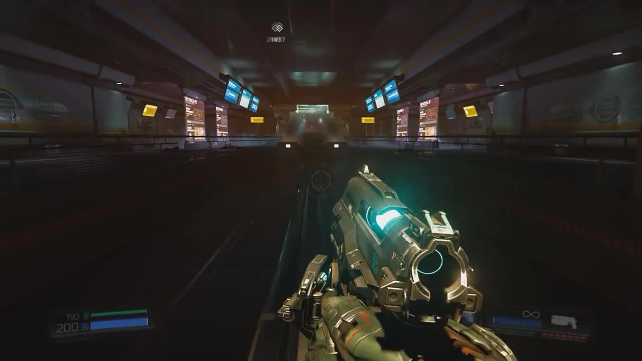 DOOM (2016) - Все оружие в Слоу-мо