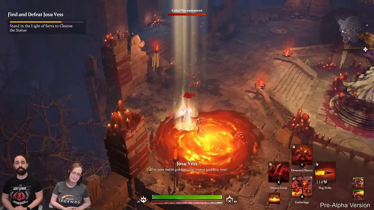 Демонстрация дьяблоида Magic: Legends