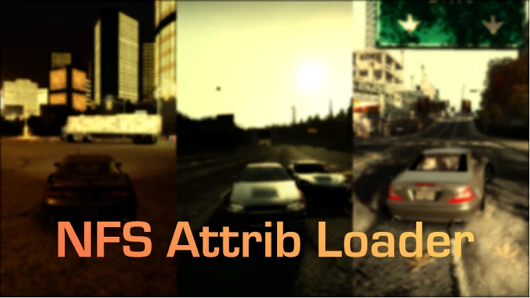 Need For Speed: Most Wanted (2005) "Загрузчик атрибутов NFS"