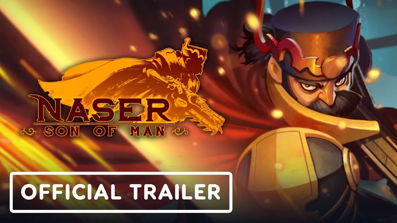 Двухмерная Gears of War со стимпанком, роботиранией и темнокожим Господом - трейлер Naser: Son of Man