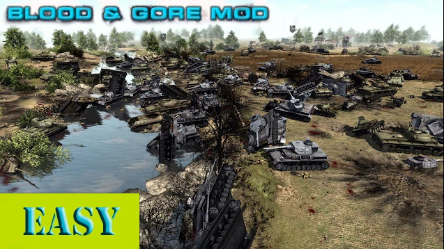 Men of War: Assault Squad 2 "Blood and Gore Mod - V3.260-V3.262 (EASY)"