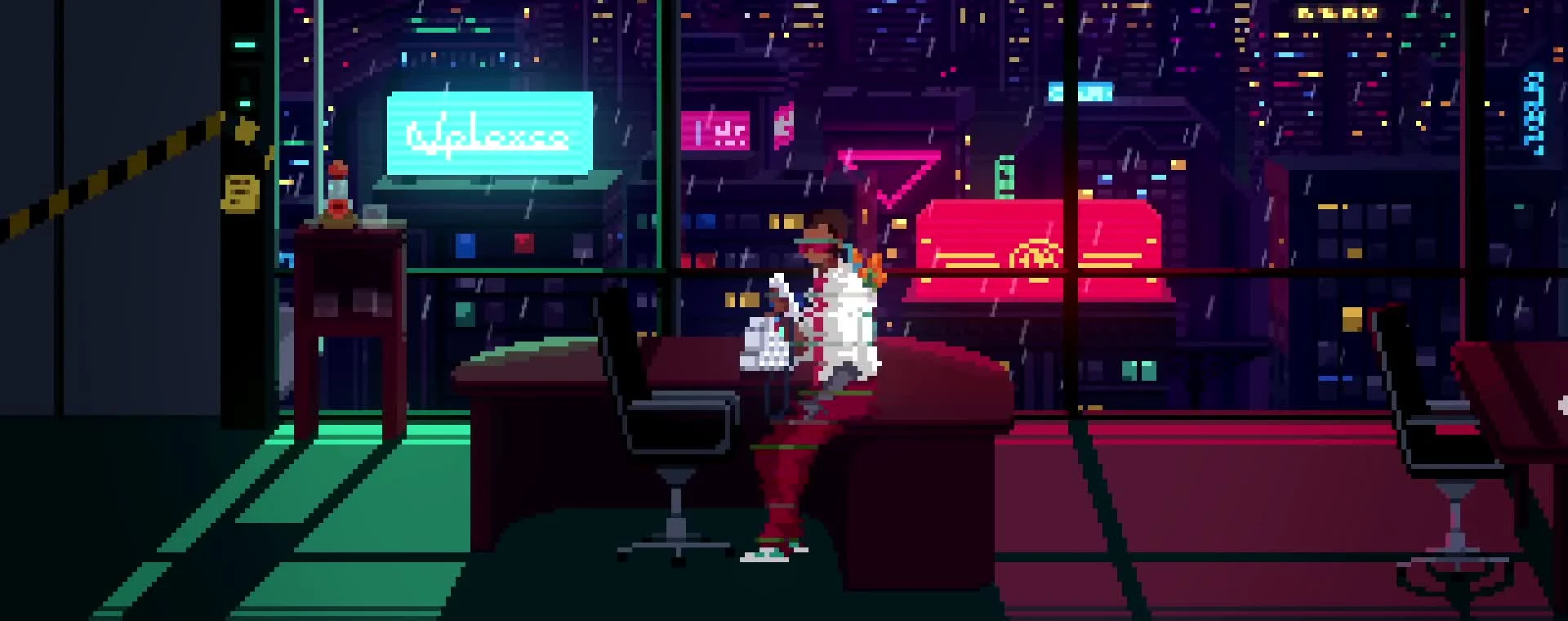 Релизный трейлер киберпанк-квеста The Red Strings Club