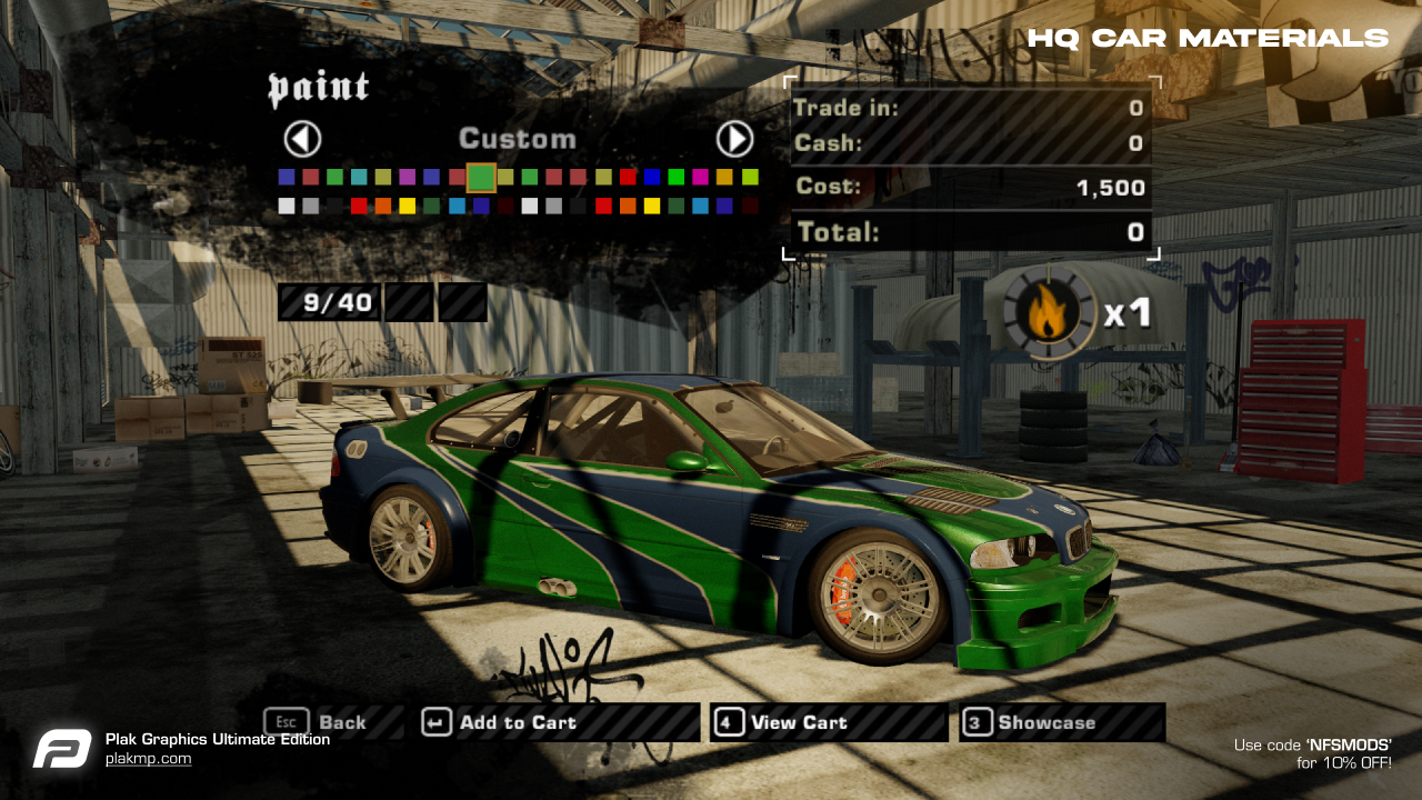Need for Speed: Most Wanted (2005) "Графический мод - Plak Graphic"