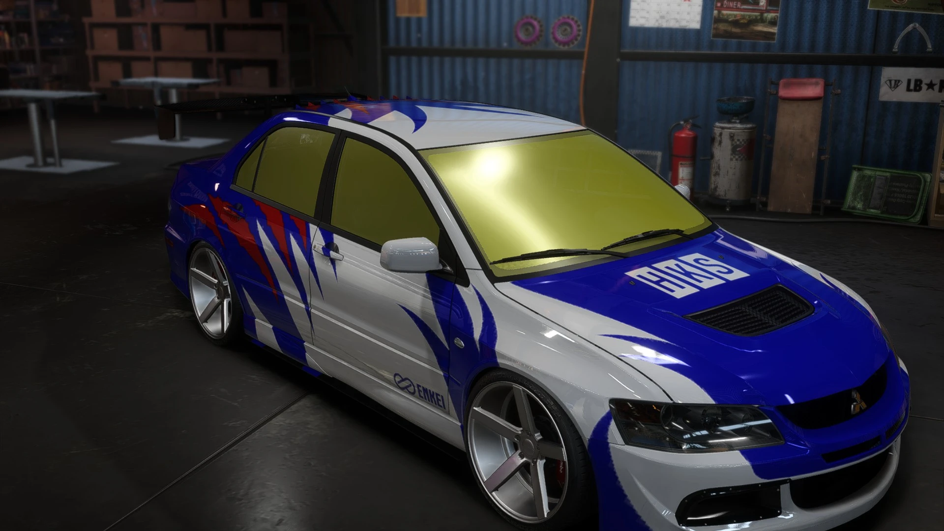 Need for Speed Payback "Обтяжка Earl для Mitsubishi Lancer Evolution IX" [v1.0]