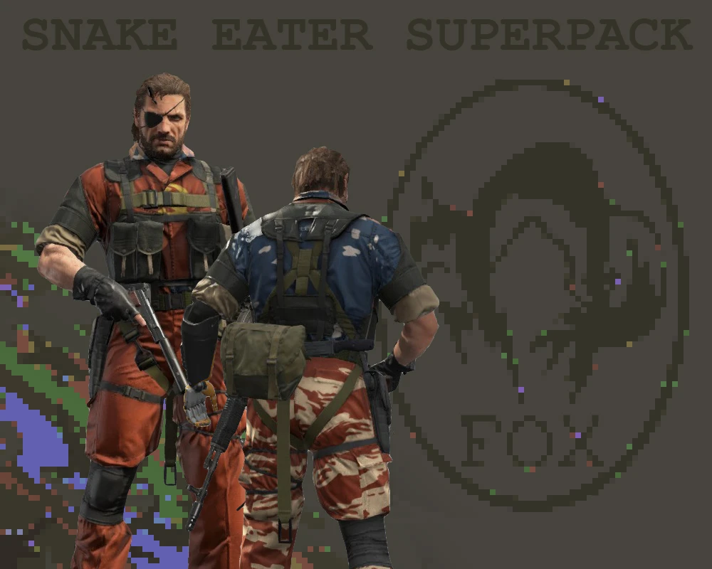 Metal Gear Solid 5: The Phantom Pain "Набор камуфляжей из Metal Gear Solid 3"