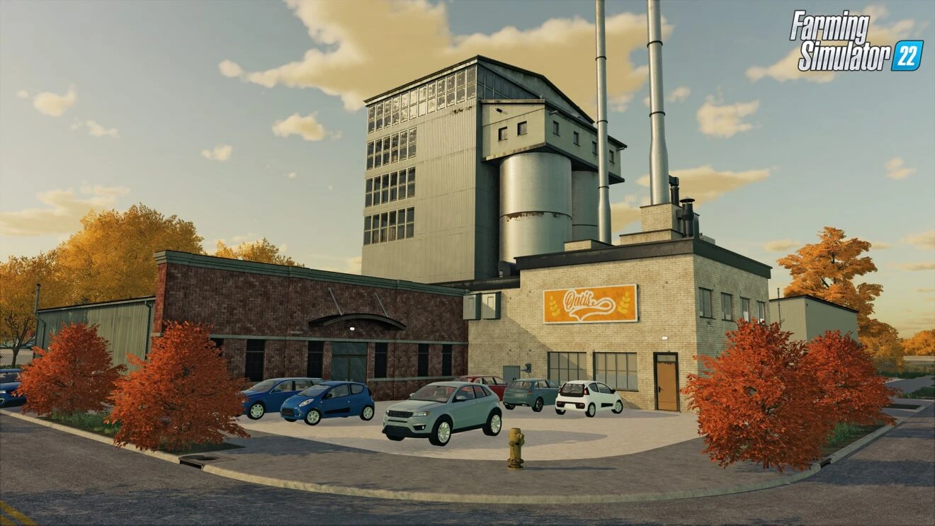 Farming Simulator 22 представляет карту Elmcreek и функцию производственных цепочек