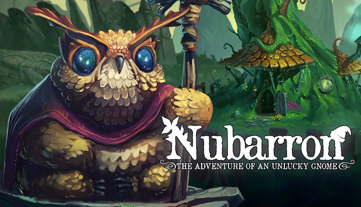 Steam раздает рисованный платформер Nubarron: The adventure of an unlucky gnome