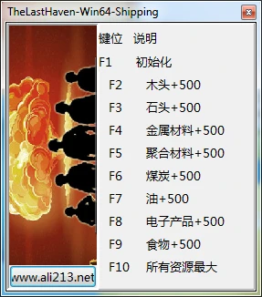 The Last Haven: Трейнер/Trainer (+9) [0.07.04] {peizhaochen}