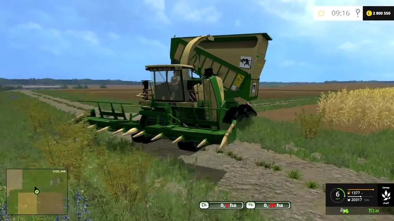 Видео обзор мода комбайна KRONE BIG X 650 CARGO BEASTPACK для игры Farming Simulator 15