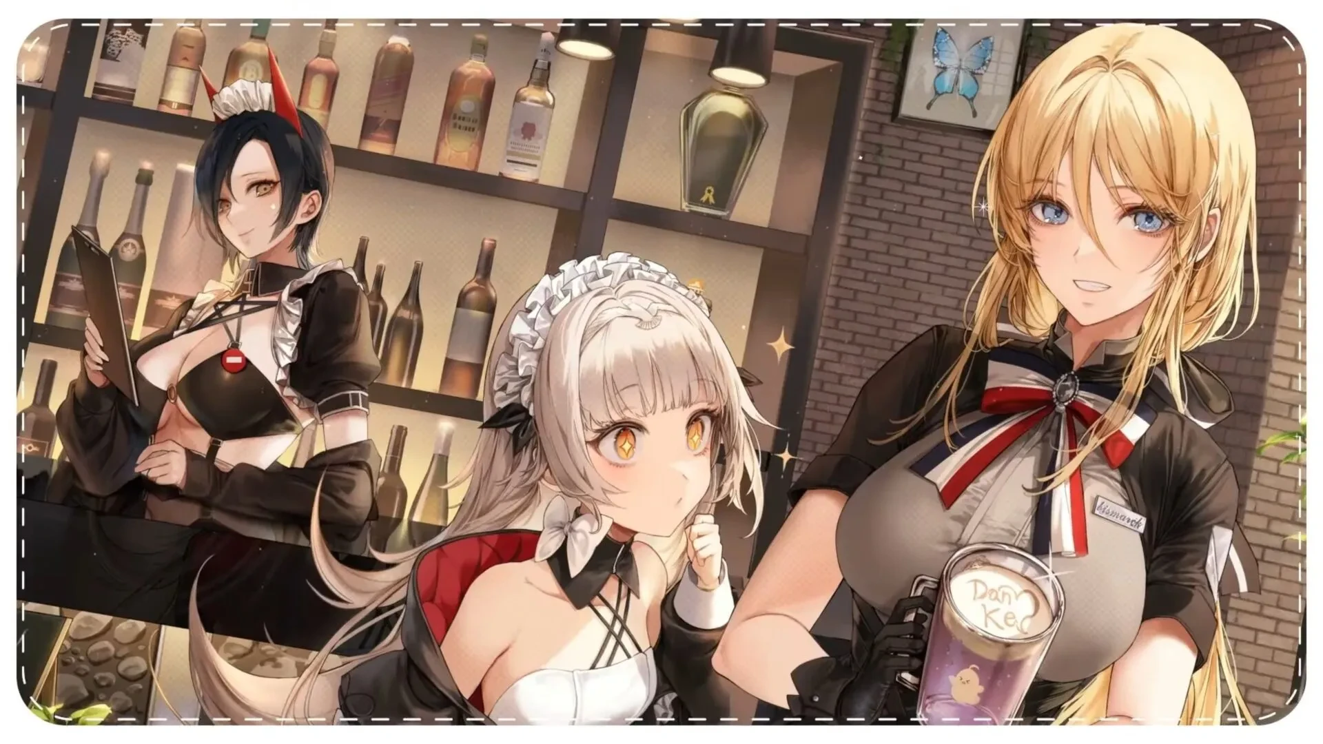 Новый трейлер Azur Lane показывает новый эвент, корабельных девушек и множество скинов горничных