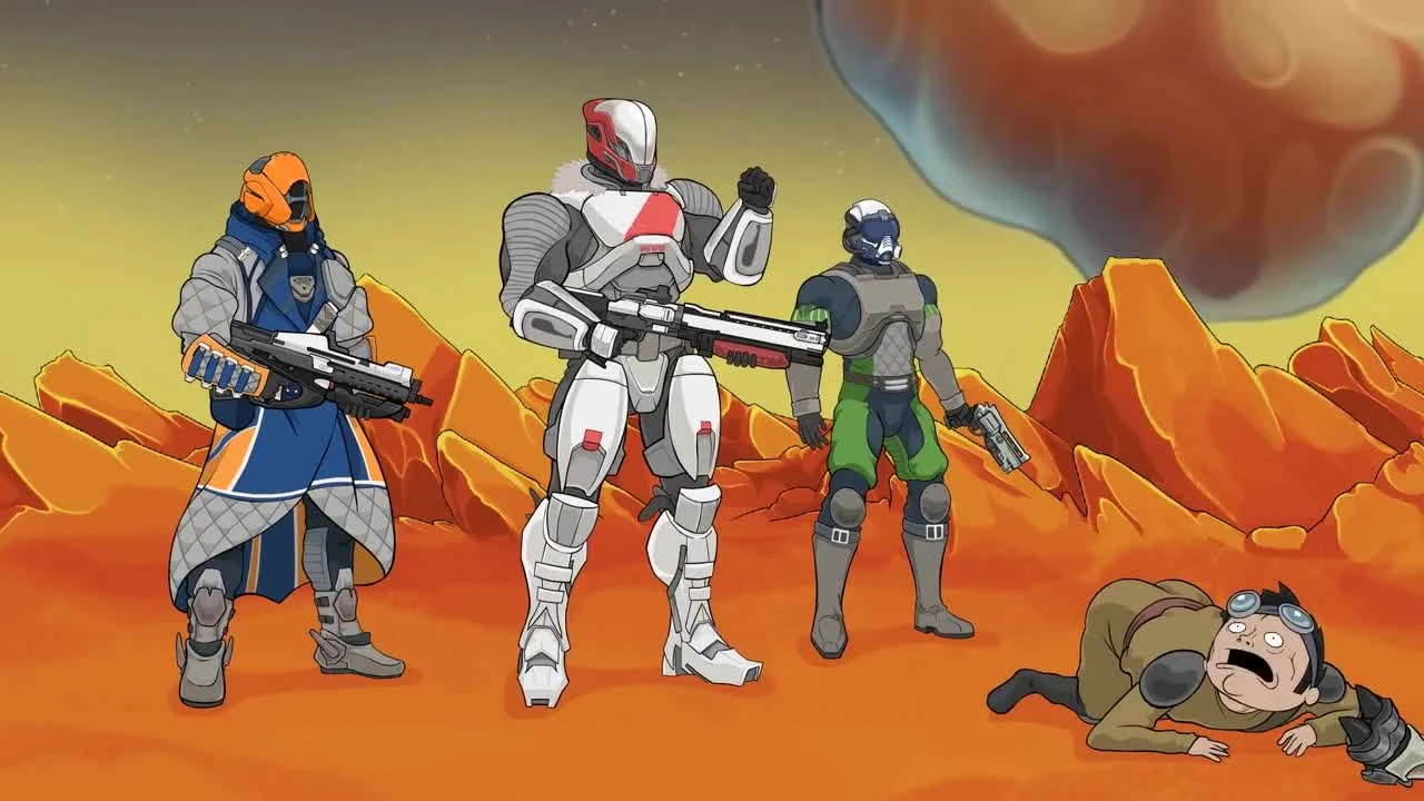 Destiny "Фанатский мультфильм описывает суть игры"