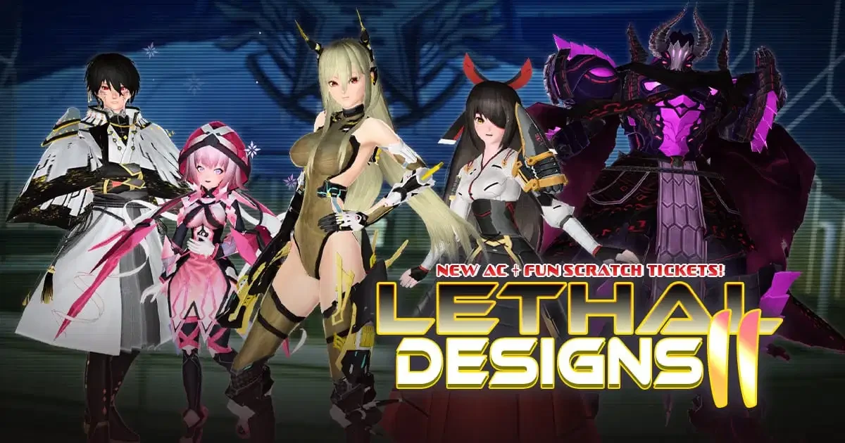Phantasy Star Online 2 представляет новую коллекцию Lethal Designs II