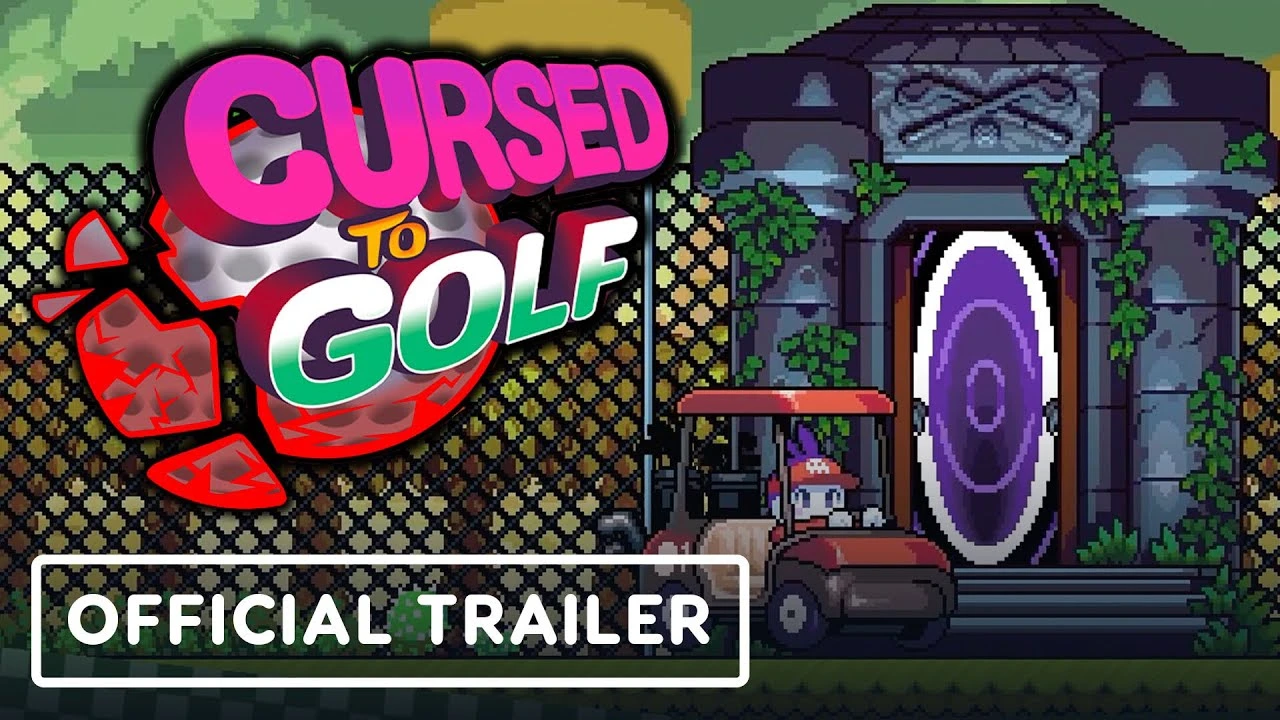 Обзорный трейлер Cursed to Golf: игра в гольф с приключенческим сюжетом