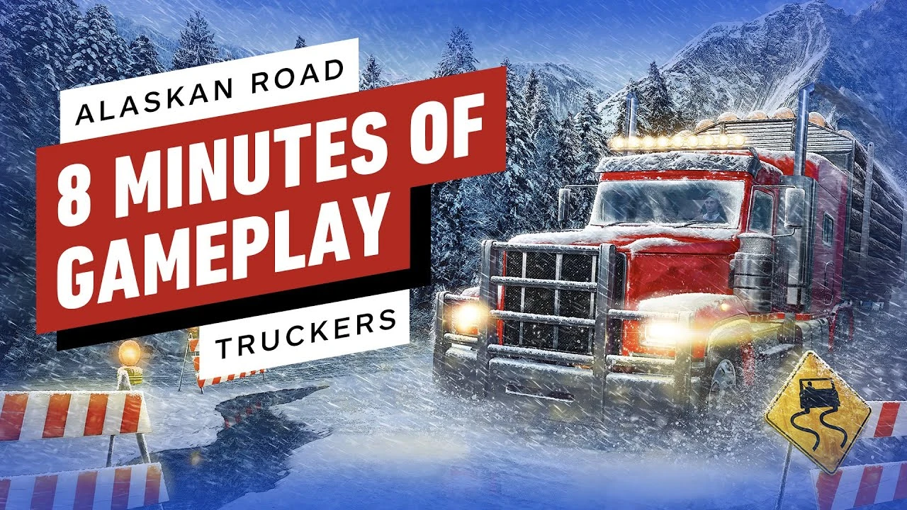 8 минут геймплея Alaskan Road Truckers, бывшей Alaskan Truck Simulator