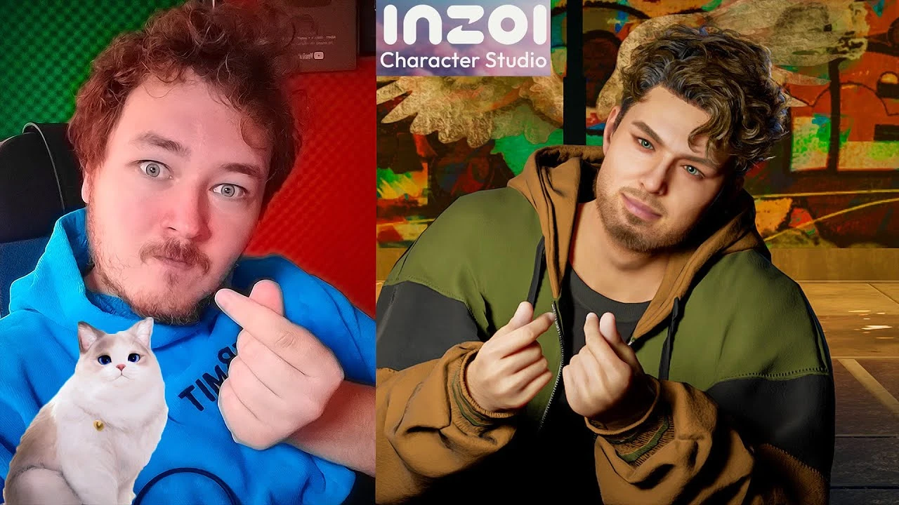 inZOI: Character Studio - уход в виртуальную реальность