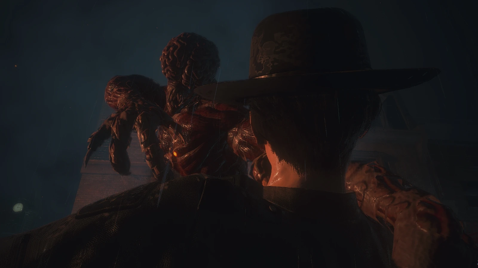 Resident Evil 2 "Замена зомби на лизунов и собак"