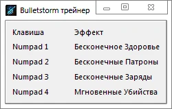 Bulletstorm - Full Clip Edition: Трейнер/Trainer (+4) [1.0 Update 2] {-Al-ex-}