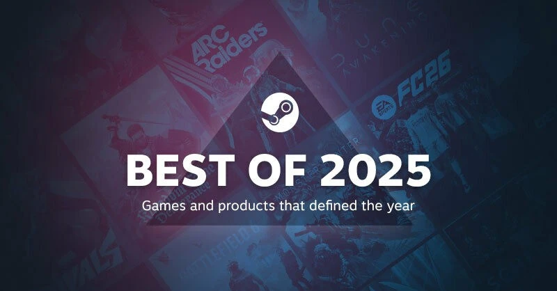 Valve назвала самые популярные игры в Steam в 2025 году