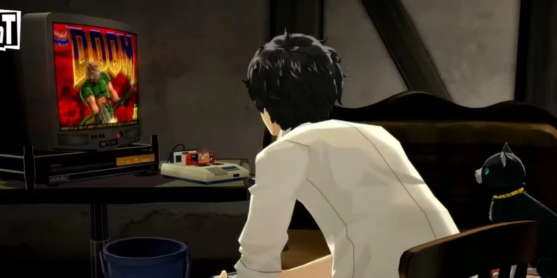 Легендарный шутер Doom теперь можно запустить на консоли в Persona 5 Royal