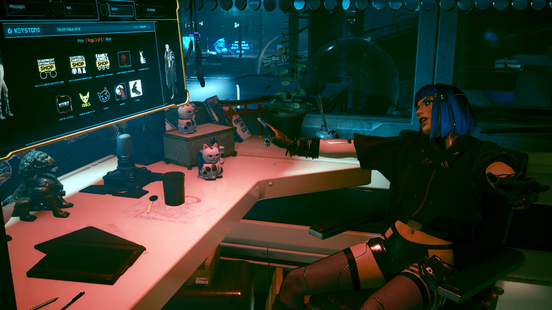 Cyberpunk 2077 "Виртуальное Ателье - Virtual Atelier" [v1.4.6]