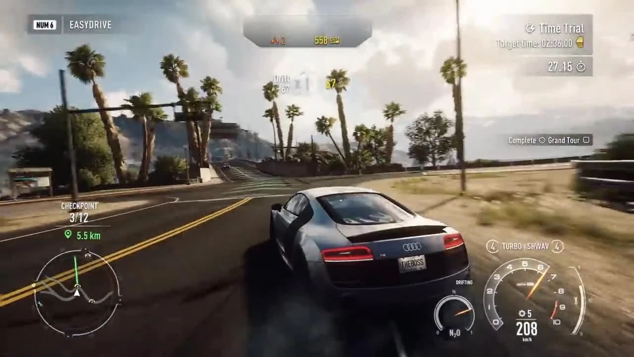 Эволюция Audi R8 (Le Mans Quattro) из Need for Speed