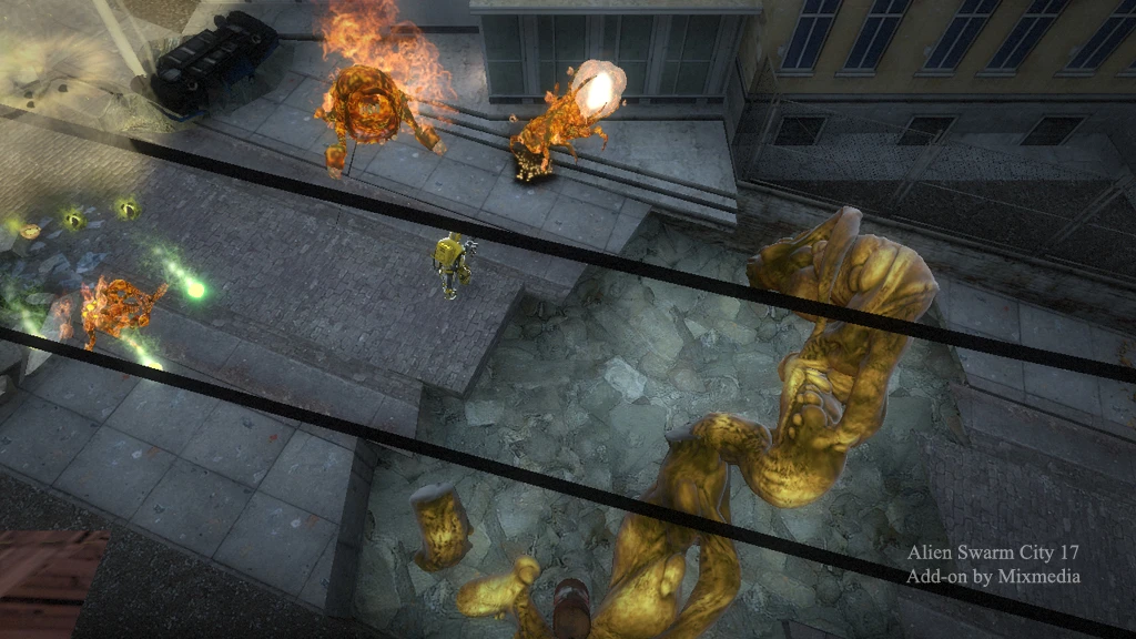 Alien Swarm "Alien swarm City 17 "