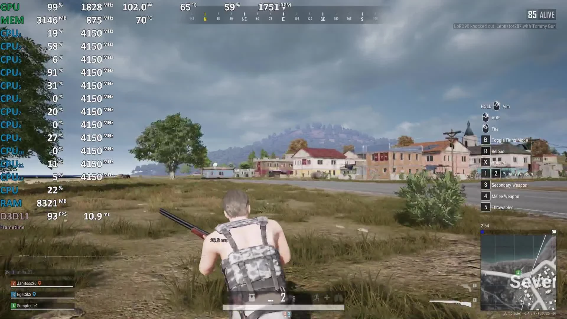 Тест AMD Radeon RX 5500 в PUBG