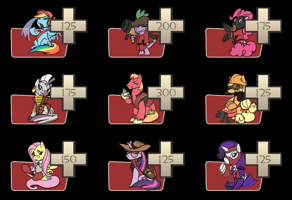 Team fortress 2 "Замена иконок класса в стиле MLP"