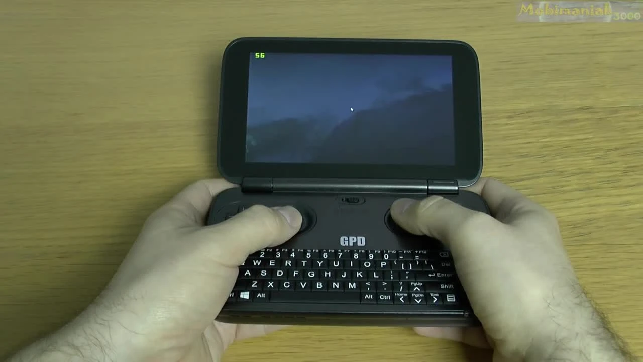 Call of duty advanced warfare на портативном компьютере gpd win.