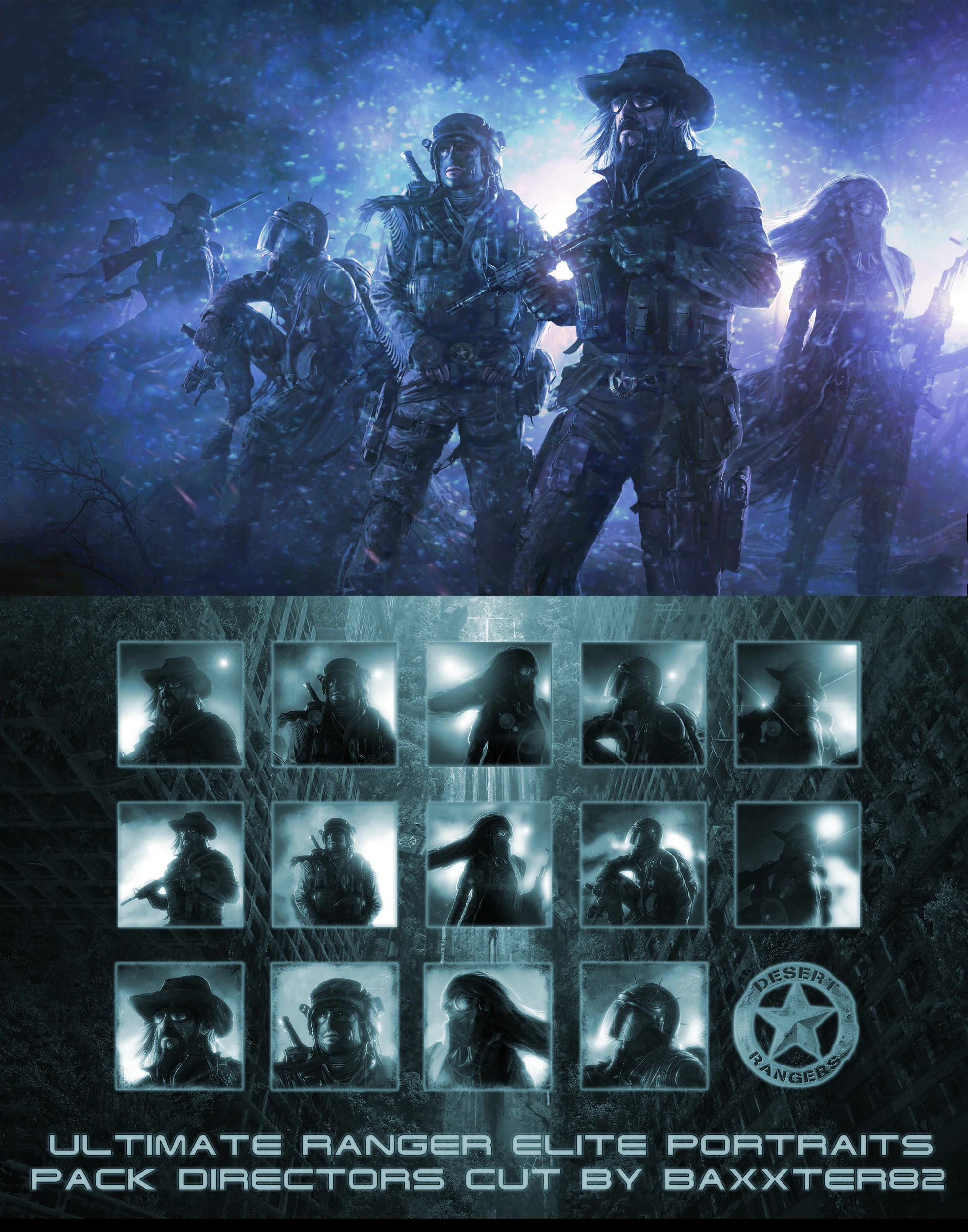 Wasteland 3 "Портреты персонажей загрузочного экрана Wasteland 2"