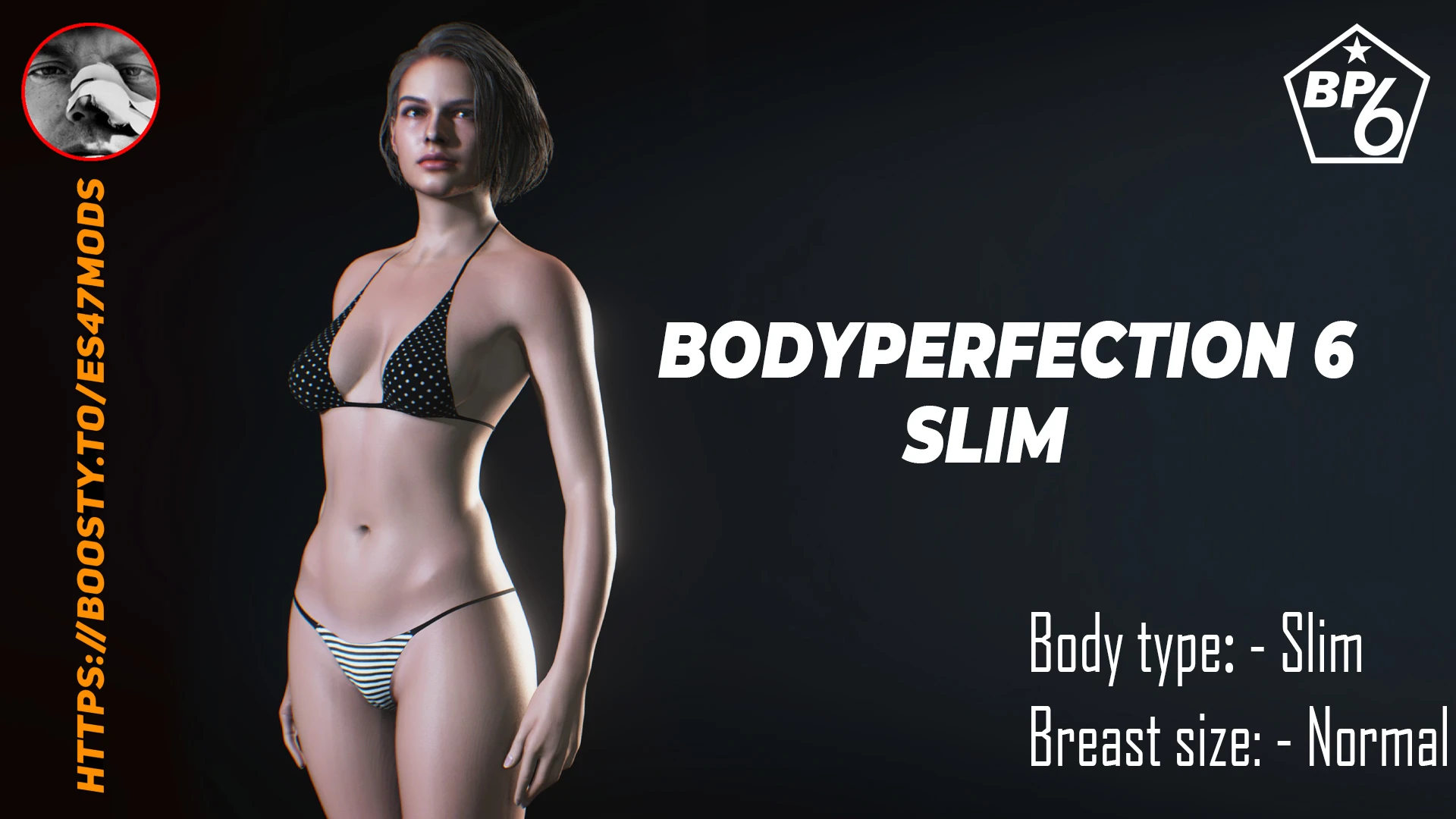 Resident Evil 3 "Джилл Совершенное тело Slim версия" [V6]