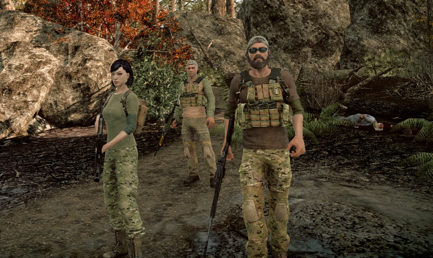 State of Decay "Ретекстур Майи, Эда и Маркуса"