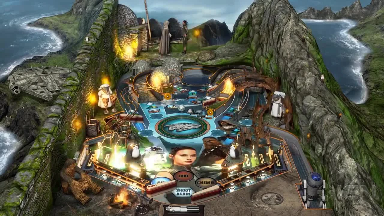 Star Wars: The Last Jedi - Первый взгляд на Pinball FX3 Table