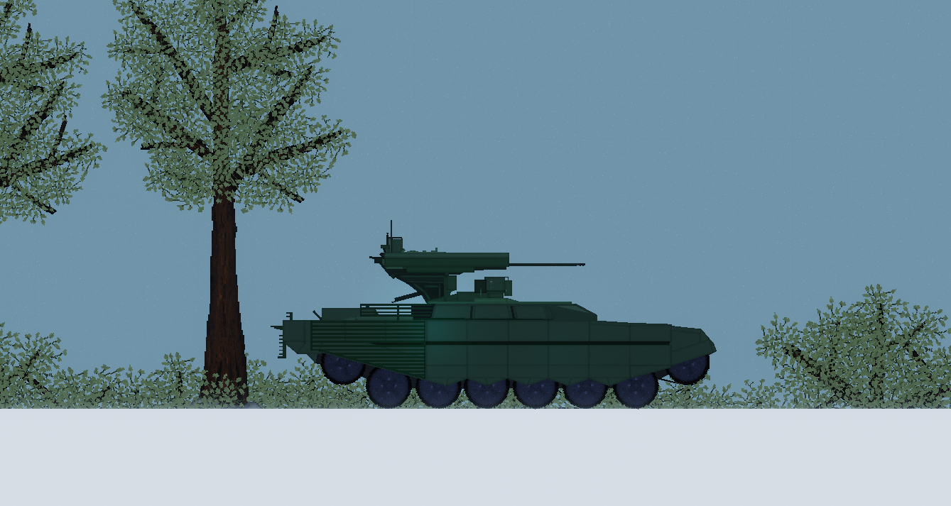 People Playground "Российский BMPT Terminator-2" [1.27+]