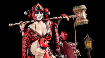 XM Studios анонсировала фигурку Харли Квинн в японской стилистике