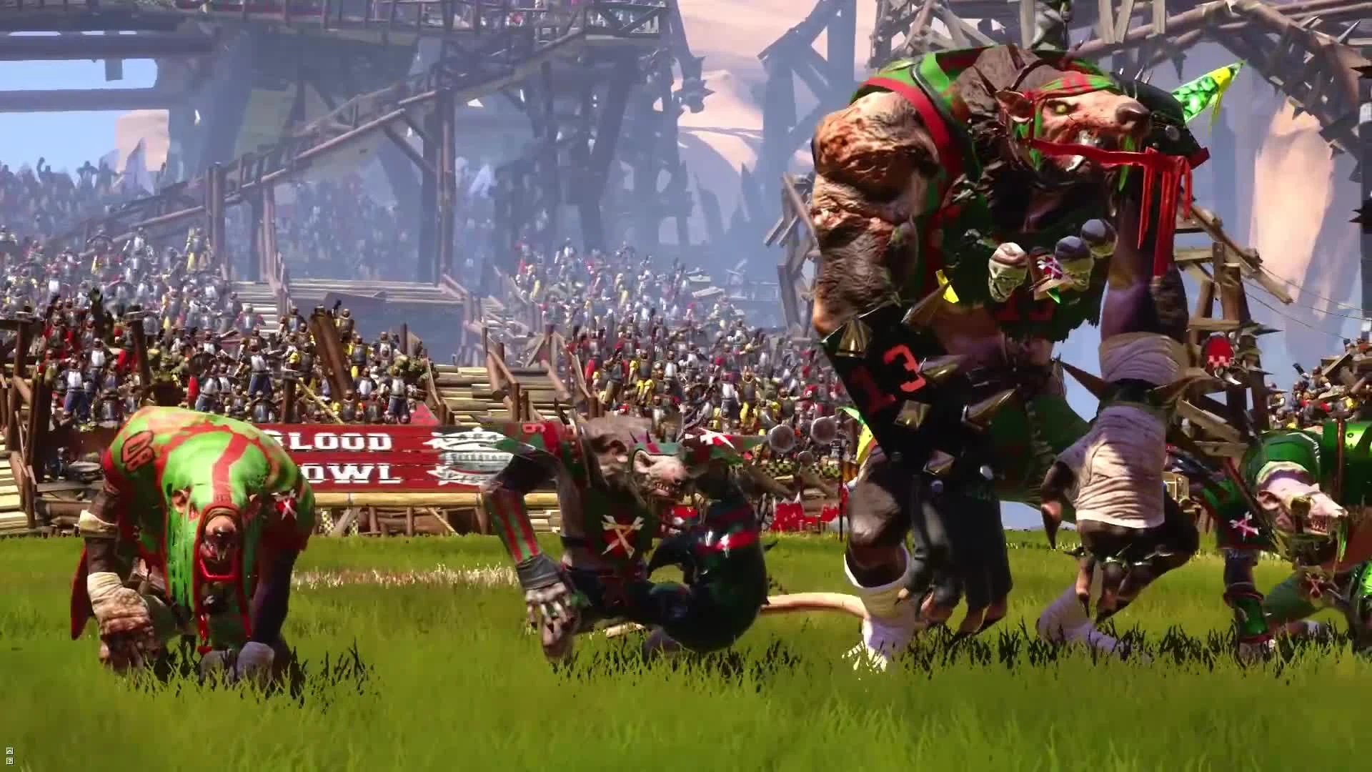 Blood Bowl 2: Дварфы против Скавенов - геймплей