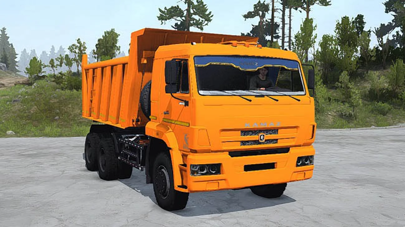 Spintires: MudRunner "КамАЗ-6522-53 v3.2"