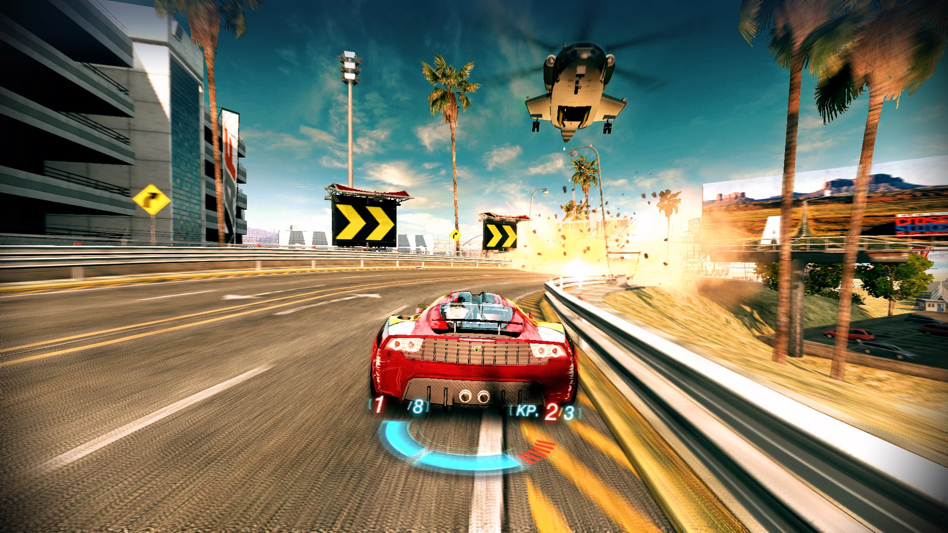 Split/Second "Сохранение в начале игры"