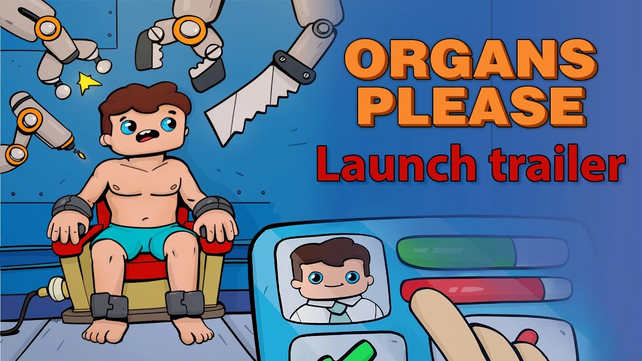 На ПК в Steam вышла полная версия жуткого сатирического симулятора управления Organs Please
