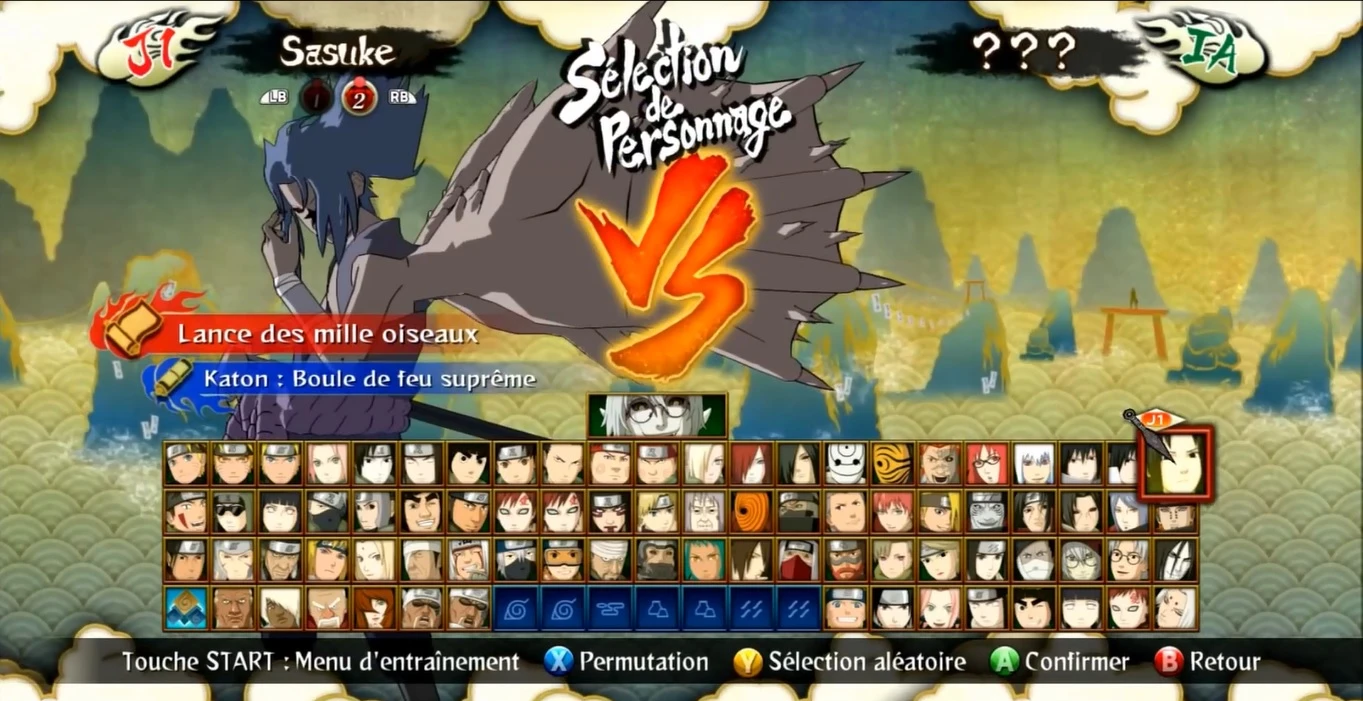 Naruto Shippuden Ultimate Ninja Storm 3 "Full Burst: Sasuke CS2 Permanent (Swap MOD)"