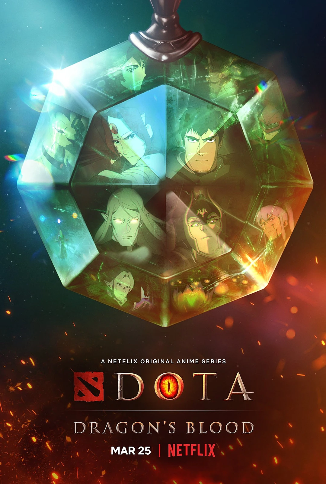Создатели DOTA: Dragon's Blood выпустили официальный постер сериала