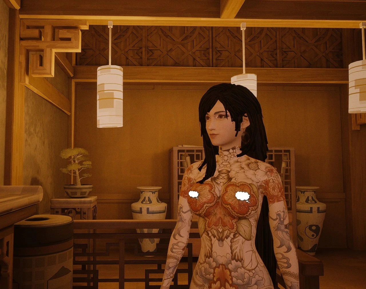 Sifu "Голая татуированная Тифа "