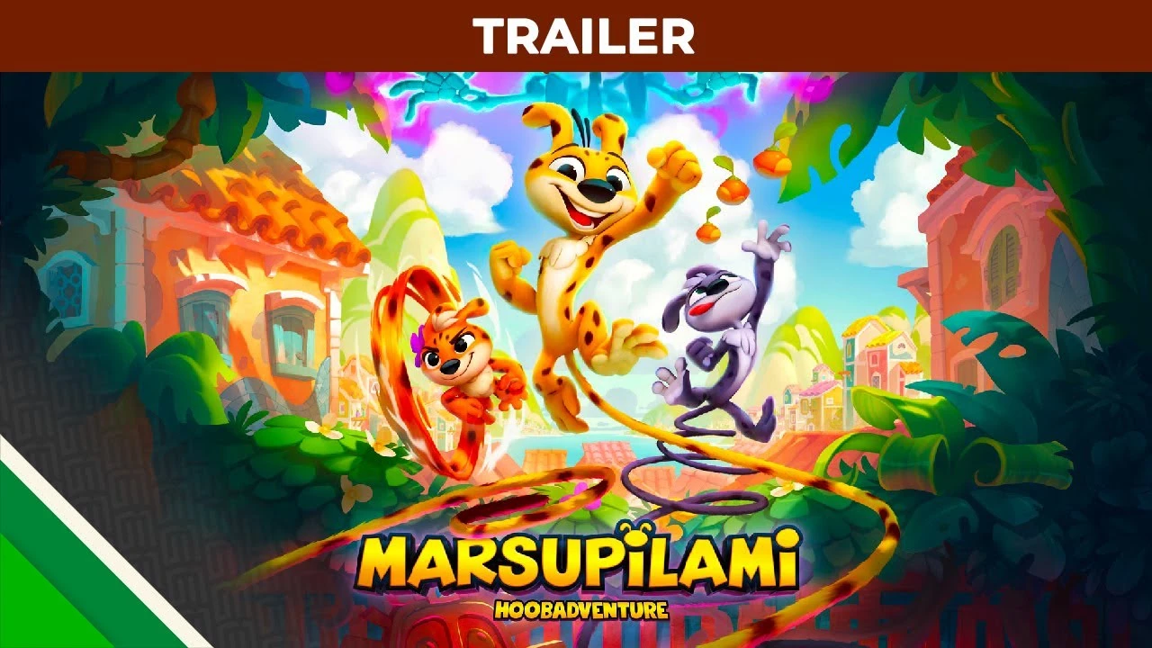 Геймплейный трейлер Marsupilami - Hoobadventure