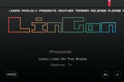 LEGO The Lord of the Rings: Трейнер/Trainer (+7) [1.0.0.47060] {LinGon}