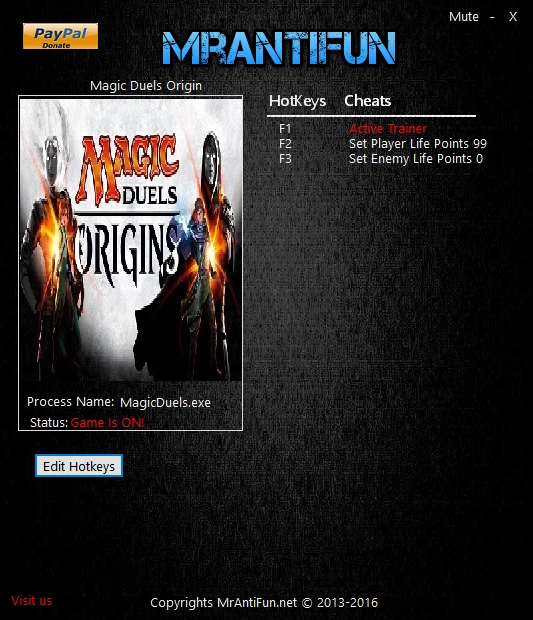 Magic Duels: Origins: Трейнер/Trainer (+2) [07.24.2016] {MrAntiFun}