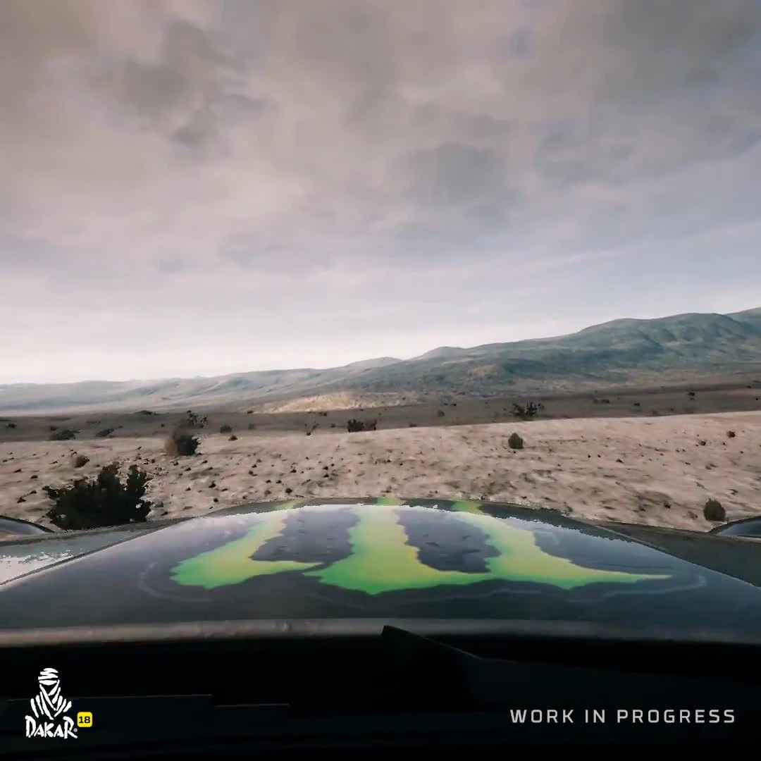 DAKAR 18 "Тизер дневное и ночное вождение"